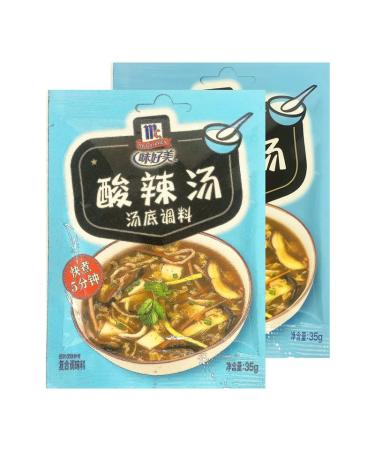 McCormick Hot & Sour Soup Seasoning Mix 35g Packs of 2 by Food Sanctuary
