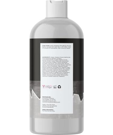 Activated Charcoal Shampoo for Oily Hair - Sulfate-Free Deep Cleansing for Scalp Detox & Greasy Hair - Clarifying & Moisturizing Formula - Buy Online on SooperMarket.com