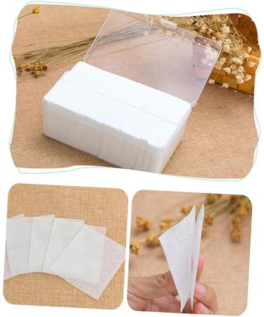 FOMIYES 3000 Pcs Makeup Remover & Nail Polish Pads Ultra-Thin Cotton Pads for Effortless Makeup Removal | Boxed Set Available - Buy Online on SooperMarket.com