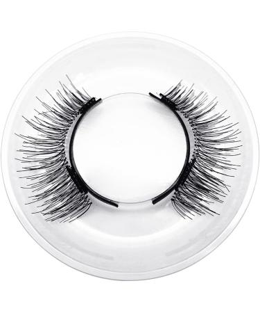 Magnetic Eyelashes Soft Magnets-False Eyelashes Reusable 3D Lashes Extension With Tweezers NO Eyeliner-Glue Free Reusable Magnetic Lashes With Eyeliner/no Liner - Buy Online on SooperMarket.com