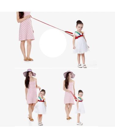 SUNTA Toddler Safety Harness & Leash | Anti Lost Wrist Link | Walk Learning Helper - Yellow & Green - Buy Online on SooperMarket.com