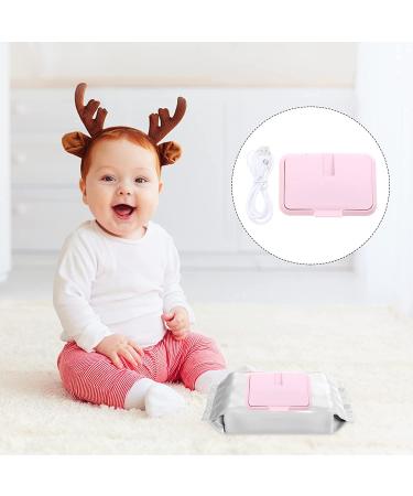 CAM2-KIDS Pink Baby Wipe Warmer and USB Wet Wipes Dispenser - Buy Online on SooperMarket.com