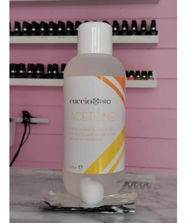 Cuccio 500ml Acetone & 500ml Nail Polish Remover Kit White - Buy Online on SooperMarket.com