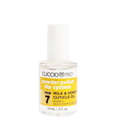 Cuccio Powder Polish Dip System Step 7 Milk and Honey Cuticle Oil