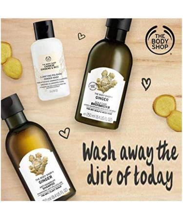 The Body Shop Ginger Anti Dandruff Shampoo Green Honey 400ml - Pack of 1 - Buy Online on SooperMarket.com