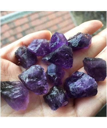 Crystal 10pcs Natural Raw Amethyst Crystal for Stones - Buy Online on SooperMarket.com
