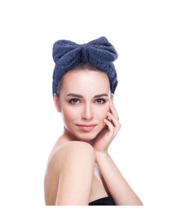 Senkary 4 Pack Bow Makeup Headbands - Microfiber Spa Towel Headband Set for Washing Face - Buy Online on SooperMarket.com