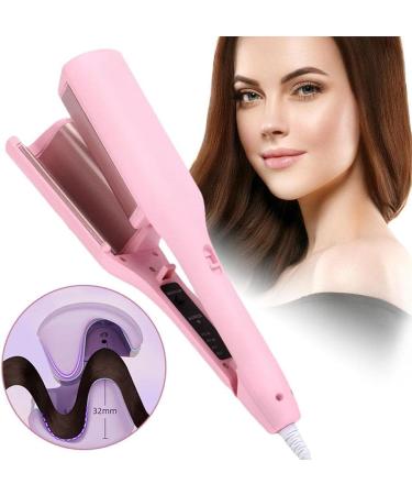 Rommantic French Egg Roll Curling Iron Egg Roll Hair Waving Iron Hair Curler Styling Tools Crimper Hair Iron Hair Waving Curling Wand US Purple - Buy Online on SooperMarket.com