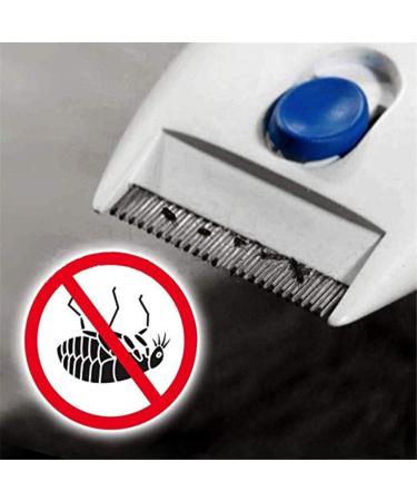 Enjoyfeel Pet Flea Comb Electric Brush Comb Head Lice Removal Pet Cleaning Capture Fleas Tool for Dogs Cats - Buy Online on SooperMarket.com