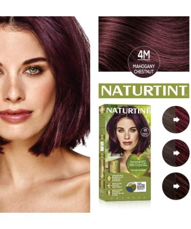 Naturtint 4M Mahogany Chestnut Permanent Hair Colour 170ml - Buy Online on SooperMarket.com