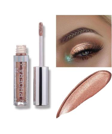 Corleone Glitter Eyeshadow Liquid  Shiny Liquid Eyeshadow Liquid Eyeliner Long Lasting Quick-Drying Opaque Gel-Based Formula Multi-Dimensional Eye Looks Eye Shadow Set  Gift for Girls and Women (A6)