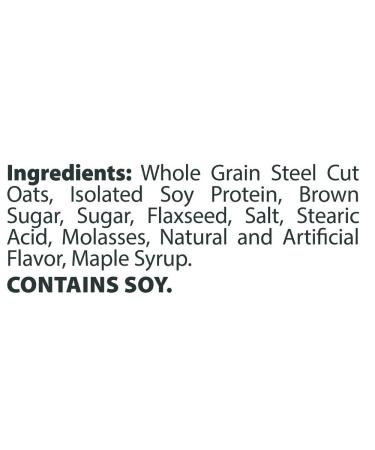 Better Oats Steel Cut Maple & Brown Sugar High Protein Instant Oatmeal 12.7oz (Pack of 6) - Buy Online on SooperMarket.com