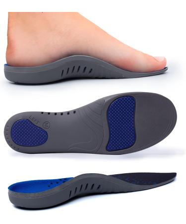 SPIEZ Orthotic Arch Support Insoles & Steel Toe Shoes Bundle for Men - Heavy Duty Inserts for Indestructible Work Sneakers - Buy Online on SooperMarket.com