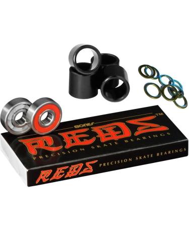 Bones Bearings Reds Bearings Including Spacers & Washers