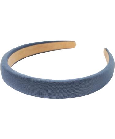 axy Headband with Fabric Padded Candy Colours Beautiful Women's Headband Hair Accessories Hair Band HRK7 (Denim Blue) - Buy Online on SooperMarket.com