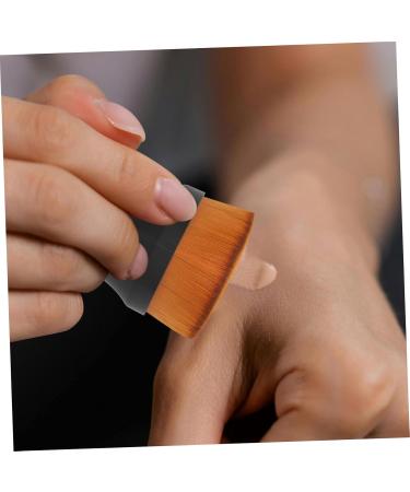 Traceless Foundation Brush Liquid Foundation Brush for Face Makeup Foundation Brush Travel Makeup Brushes Facial Makeup Brush Applicator Brush Foundation Liquid Brush Powder Puff Gogogmee - Buy Online on SooperMarket.com