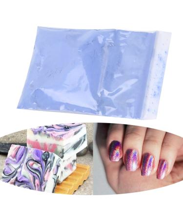 DIY Thermochromic Powder No Radioactivity Color Changing Pigment Powder for Nail Shop for Beauty Salon for Home(Light blue to light orange Reindeer)