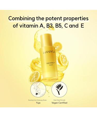 HANYUL Yuja Vitamin C Face Serum - Brightening & Firming Facial Treatment with Vitamin C Capsules | 1.01 fl. oz. - Shop Internationally - Buy Online on SooperMarket.com