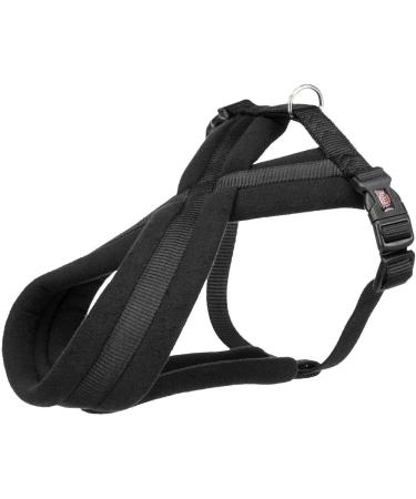 Trixie Premium Touring Harness Size S - Sporty Black Dog Harness with Fleece Padding for Small Dogs (Chest 35-65 cm) - Adjustable Comfort 203701 - Buy Online on SooperMarket.com