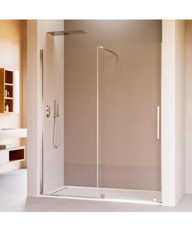Buy 8mm H200 Sliding Shower Door Without BRENTA Profiles - 120 | International Shipping Available - Buy Online on SooperMarket.com