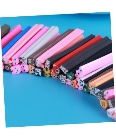 Healeved 50pcs Nail Art Stickers DIY Nail Art Fingertip Nail Rings Sticks Scrapbooks Nailart Manicure Nails Stickers Customizable Spray Talcum Scrapbook Book Decorate 3D Polymer Clay medium As Shown - Buy Online on SooperMarket.com