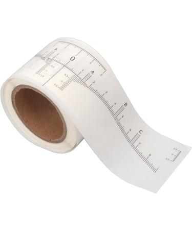 1 Roll Eyebrow Ruler Stencil Sticker Disposable Brow Ruler Transparency Eyebrow Sticker Clear Plastic Eyebrow Measuring Tool for Makeup Tool - Buy Online on SooperMarket.com