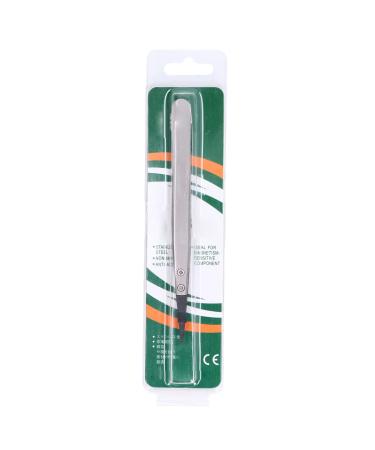 Point Tip Tweezers Anti Static Tweezers Black High Hardness Precise Carbon Fiber Plastic Tweezers for Electronics Jewelry Making Laboratory Work Repair