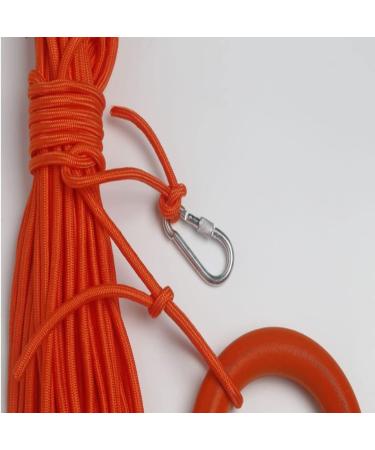 YF-ANEN 98.4 Ft Professional Water Floating Lifesaving Rope with Handle - Orange - Buy Online on SooperMarket.com