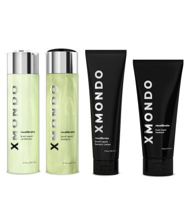 XMONDO Hair Recalibrate Bond Repair Conditioner - Vegan Formula with Bond Builders - Maracuja Oil & Hyaluronic Acid - 8 Fl Oz - Buy Online on SooperMarket.com