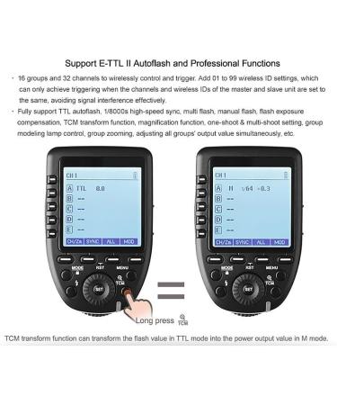 Godox Xpro-F TTL Wireless Flash Trigger for Fuji Fujifilm with HSS and TTL-Convert-Manual Function - Cleaning Kit Included - Buy Online on SooperMarket.com
