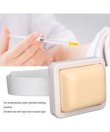 Intramuscular Injection Training Pad Injection Simulator Practice Tool for Medical Education to Student Nurse Professional Skin Wearable Muscle Layer - Buy Online on SooperMarket.com