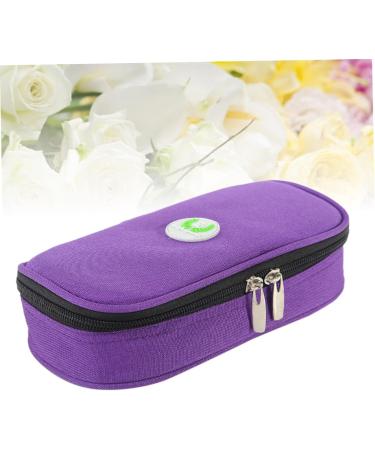 Insulin Storage Cooler - Purple Medium | Travel Cooler Picnic Bag | Water Proof & Insulated - Buy Online on SooperMarket.com