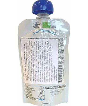 Buy Organic Quetschies by Marmaluzi - Premium Baby Fruit Pure for Kids 4 Months+ | International Shipping Available - Buy Online on SooperMarket.com