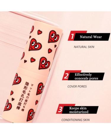 WFWJ Magical Pore Eraser Waterproof Face Primer Stick - Moisturizing Blur Stick Primer for All Skin Types - Buy Online on SooperMarket.com