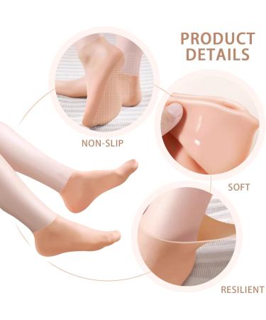Xnivuis Silicone Socks for Women - 3 Pairs Spa Gel Moisturizing Socks for Dry Feet & Rough Skin - Buy Online on SooperMarket.com