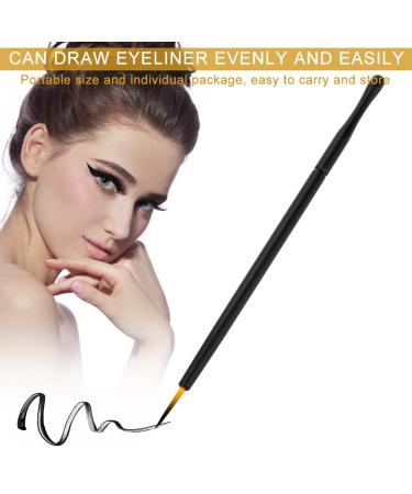 Rotekt 100pcs Disposable Eyeliner Brush Set | Hard Head Liquid & Eye Shadow Makeup Tools | International Shipping Available - Buy Online on SooperMarket.com