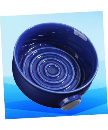 Angoily Shaving Bowl Set for Men - 2 Ceramic Soap Shells 11.5x11.5cm - Perfect for Shaving Foam & Brush - International Shipping Available - Buy Online on SooperMarket.com