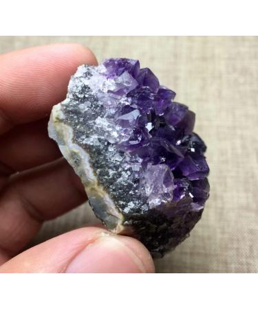Natural Crystal Rough Natural Purple Amethyst Quartz Crystal Cluster Mineral Specimen - Buy Online on SooperMarket.com