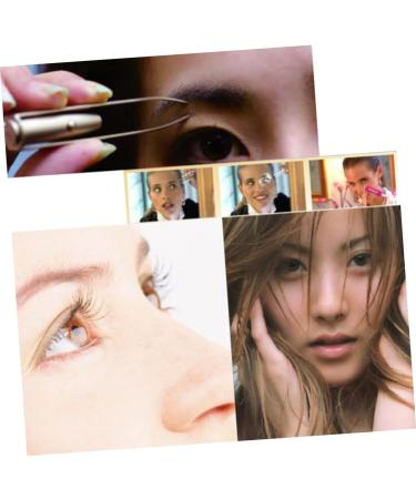 minkissy LED Eyebrow Tweezer Eyebrow Hair Removal Tweezer LED Light Eyelash Tweezer - Buy Online on SooperMarket.com