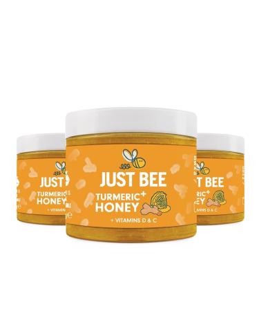 Turmeric+ Honey with Turmeric Extract Vitamin D & Vitamin C Multipack (3x260g)