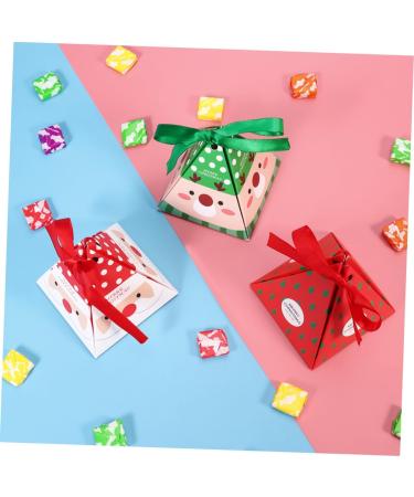 HOMSFOU 30pcs Box Party Favor Boxes Christmas Cookie Bags Christmas Container Christmas Treat Boxes Christmas Goodies Boxes Holiday Cardboard Boxes Xmas Gift Boxes Candy Packing Boxes - Buy Online on SooperMarket.com
