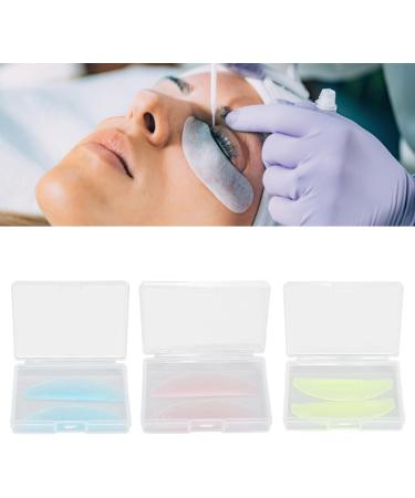 3 Pairs Eyelash Lift Pads Lash Lifting Tool - Reusable Silicone Ultra Thin Suitable for Individuals Beauty Salons with 3 Storage Box - Buy Online on SooperMarket.com