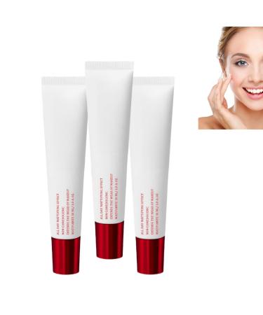 Oil-absorbing makeup primer Waterproof and sweat-proof matte makeup primer Moisturizing and firming matte makeup primer Suitable for all skin types 3pcs