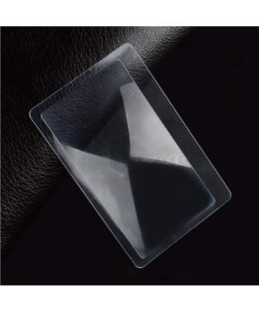 10 PCS Credit Card Sized Magnifying Lenses3 X Magnifier Magnification Magnifying Fresnel Lens Superior Quality and Creative - Buy Online on SooperMarket.com