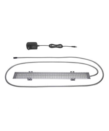 M&M Cage Company - Bird Cage Light with Chew Guard for Hook Bill Birds & Soft Bill Birds - Full Spectrum LED Pet Light - Simulates Natural Environment Hookbill Light 18"