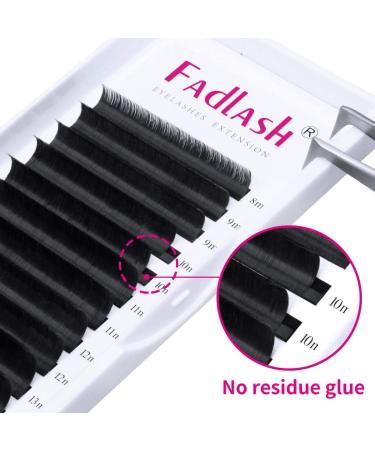 8-14mm Fadlash Easy Fan D Curl Russian Eyelash Extensions 0.10 - Natural Look Self Fanning Lashes - Buy Online on SooperMarket.com