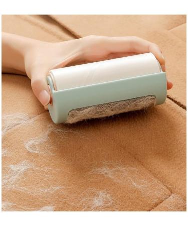 Pet Hair Lint Roller - 2 in 1 Sticky Hair Remover & Fluff Remover (300 Sheets 5 Refills) - Portable Fur Removal Tool for Sofa - Pink - Buy Online on SooperMarket.com