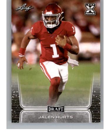 2020 Leaf Draft #15 Jalen Hurts RC - Oklahoma Sooners Philadelphia Eagles (RC - Rookie Card) NM-MT NFL Trading Football Card