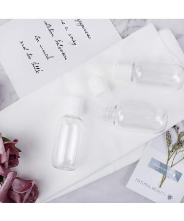 TrendBox 60ml Empty Plastic Refillable Bottles - Disc Top Flip Cap - 6 Pack | Ideal for Essentials Shipping Worldwide - Buy Online on SooperMarket.com