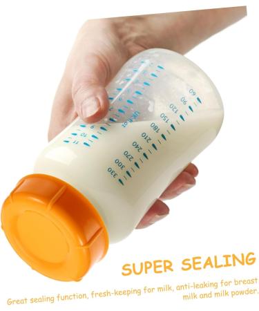 Vaguelly 10pcs Baby Bottle Seal Cap 43mm Diameter Bottle Lids Milk Bottle Cap Water Bottle Screw Lid Narrow Neck Breastmilk Bottles Cap Women Small Travel Food Grade Pp Milk Jug Orange 4.3x4.3x1.5cm - Buy Online on SooperMarket.com